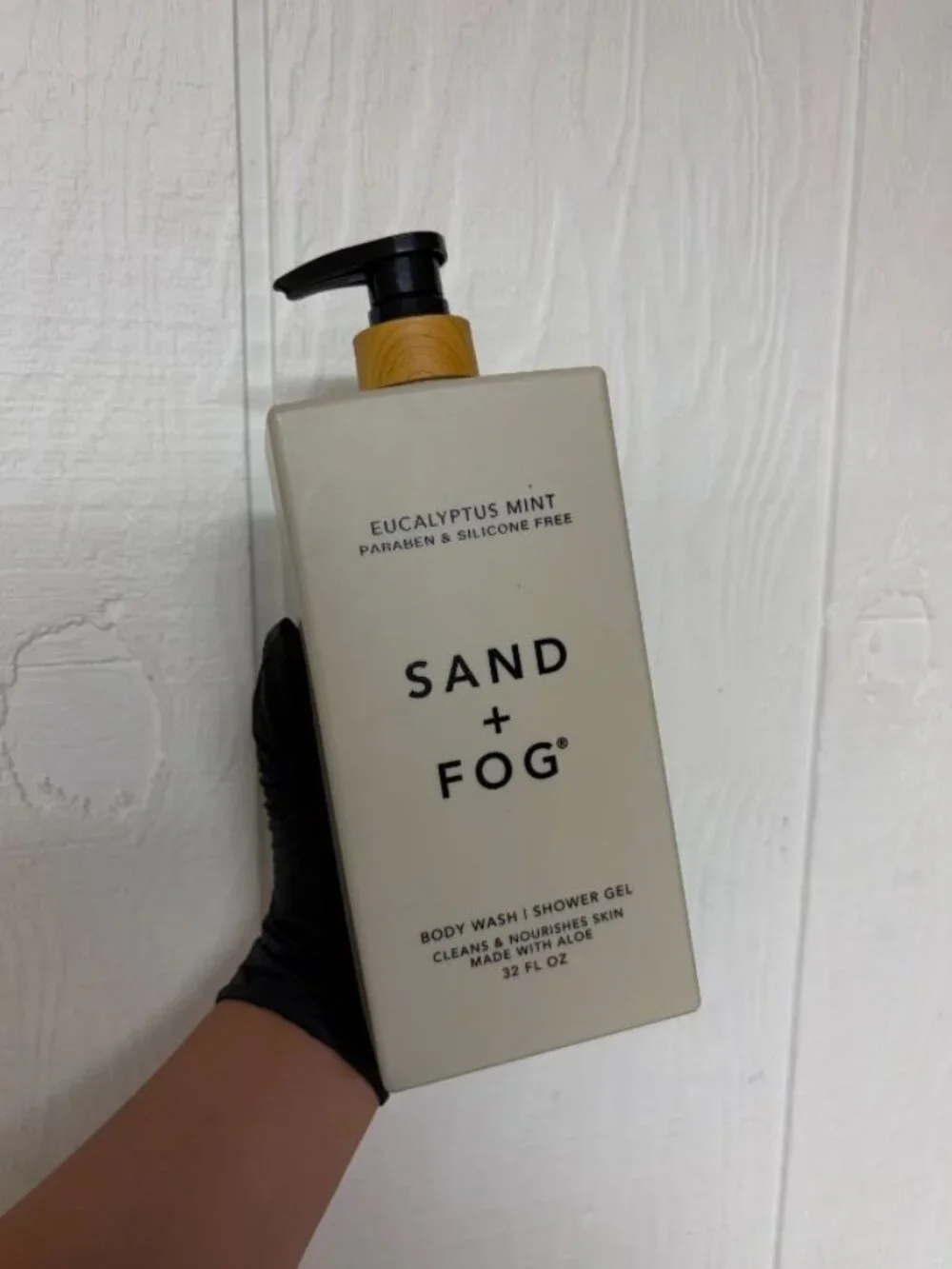 Sand + Fog Eucalyptus Mint Body Wash Shower Gel With Aloe UNOPENED 32 oz